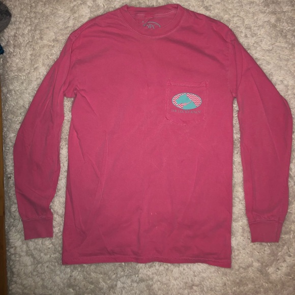 Long Sleeved Pink Shirt - Picture 1 of 2